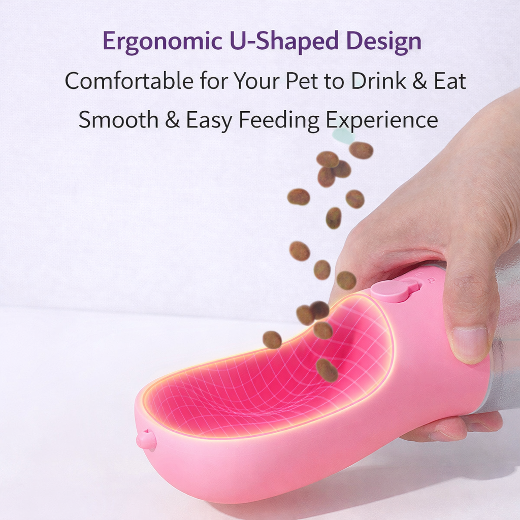 3-in-1 Pet Travel Bottle